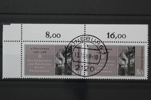Deutschland (BRD), MiNr. 1389, Paar, Ecke links oben, EST