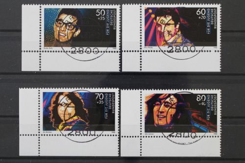 Deutschland (BRD), MiNr. 1360-1363 Ecken links unten, EST