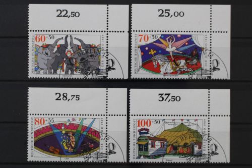 Deutschland (BRD), MiNr. 1411-1414 Ecken rechts oben, ESST