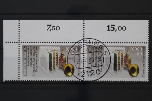 Deutschland (BRD), MiNr. 1415, Paar, Ecke links oben, EST