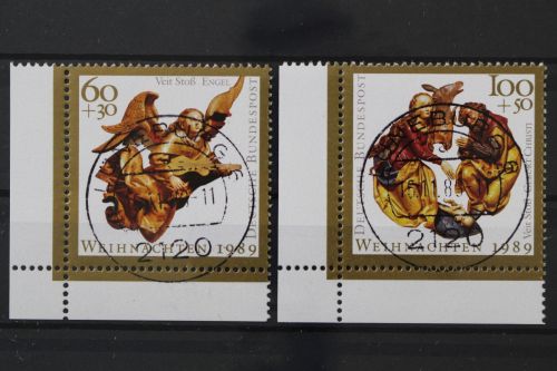 Deutschland (BRD), MiNr. 1442-1443 Ecken links unten, EST