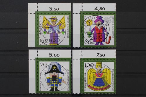Deutschland (BRD), MiNr. 1484-1487Ecken links oben, gestempelt