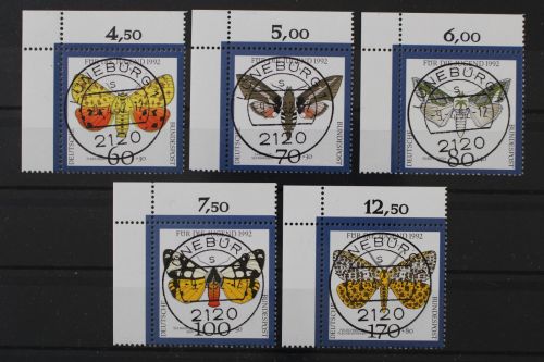 Deutschland (BRD), MiNr. 1602-1606 Ecken links oben, EST