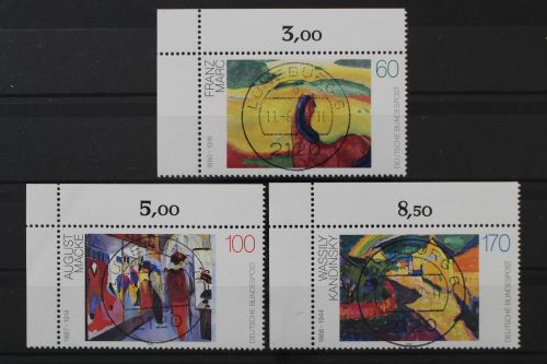 Deutschland (BRD), MiNr. 1617-1619 Ecken links oben, EST