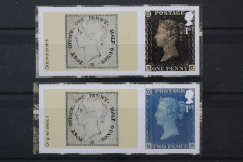 Großbritannien, MiNr. 3737-3738 I, ZF, skl., postfrisch