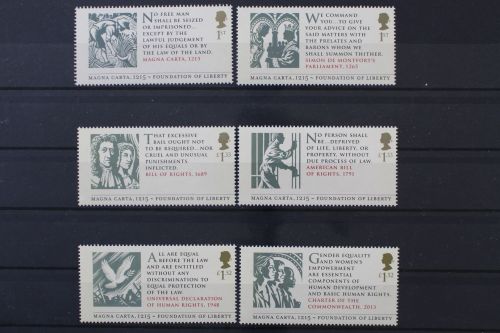 Großbritannien, MiNr. 3746-3751, postfrisch
