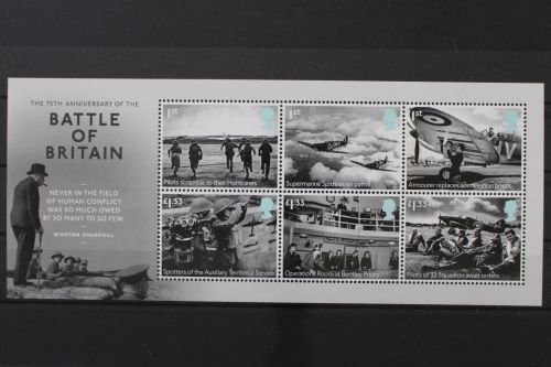Großbritannien, Flugzeuge, MiNr. Block 94, postfrisch