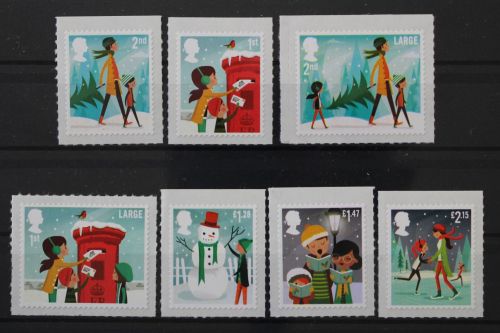 Großbritannien, MiNr. 3662-3668 skl., postfrisch
