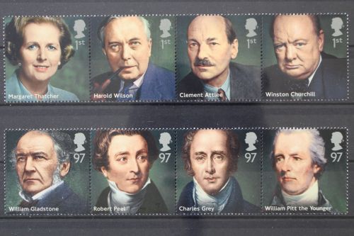 Großbritannien, MiNr. 3647-3654, Viererstreifen, postfrisch