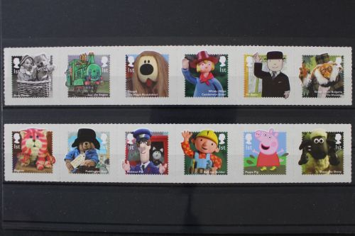 Großbritannien, MiNr. 3532-3563 skl. Sechserstreifen, postfrisch