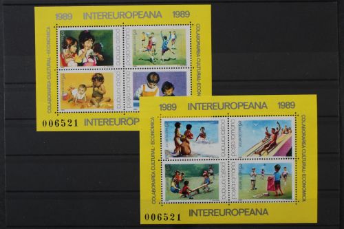 Rumänien, MiNr. Block 254 + 255, postfrisch