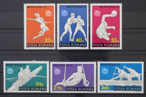 Rumänien, MiNr. 3350-3355, postfrisch