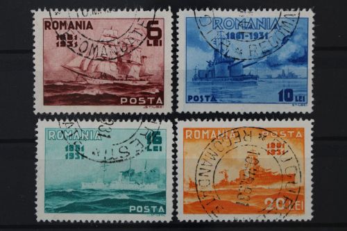 Rumänien, MiNr. 402-405, gestempelt