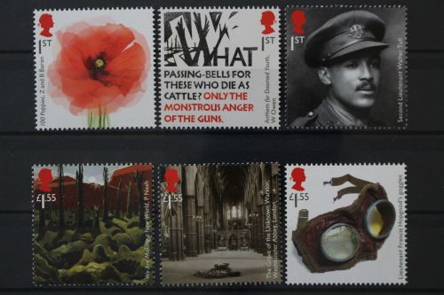 Großbritannien, MiNr. 4262-4267, postfrisch
