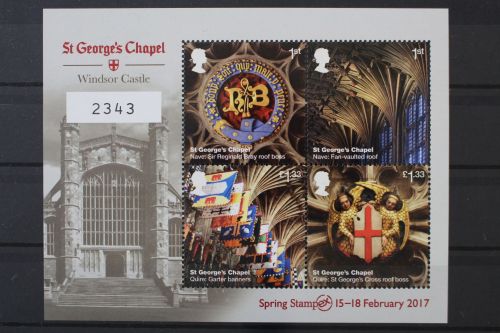 Großbritannien, MiNr. Block 106 I, postfrisch