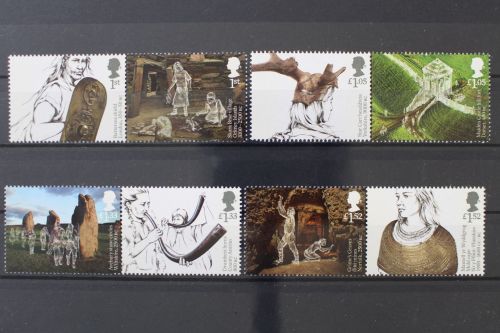 Großbritannien, MiNr. 3987-3994, 4 Paare, postfrisch