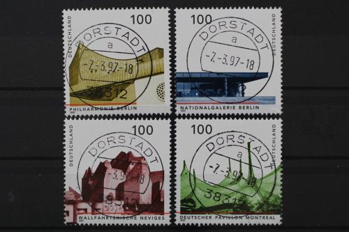 Deutschland (BRD), MiNr. 1906-1909, zentrisch Dorstadt, gestempelt