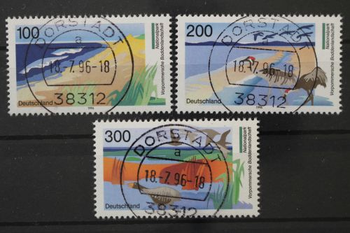 Deutschland (BRD), MiNr. 1871-1873, zentrisch Dorstadt, EST