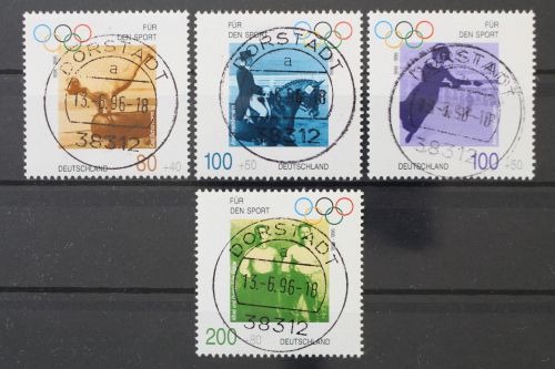 Deutschland (BRD), MiNr. 1861-1864, zentrisch Dorstadt, EST