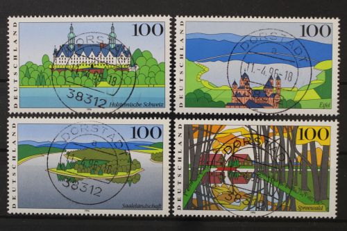 Deutschland (BRD), MiNr. 1849-1852, zentrisch Dorstadt, EST