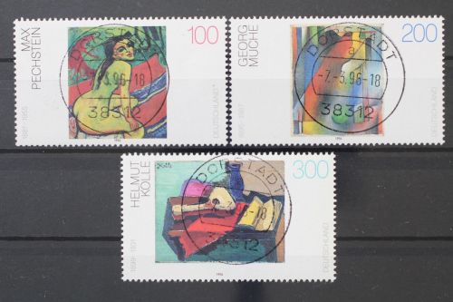 Deutschland (BRD), MiNr. 1843-1845, zentrisch Dorstadt, EST