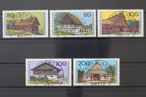 Deutschland (BRD), MiNr. 1819-1823, zentrisch Dorstadt, EST