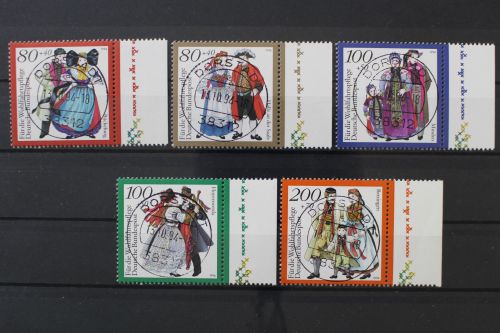 Deutschland (BRD), MiNr. 1757-1761, zentrisch Dorstadt, EST