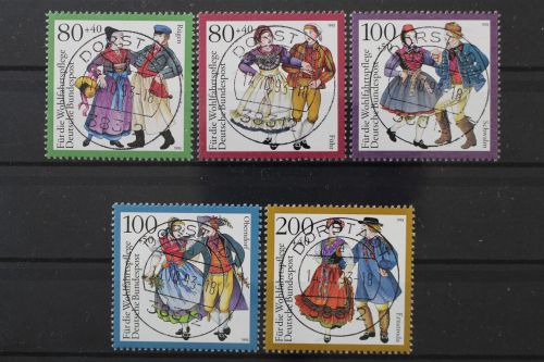 Deutschland (BRD), MiNr. 1696-1700, zentrisch Dorstadt, EST