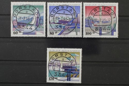 Deutschland (BRD), MiNr. 1650-1653, zentrisch Dorstadt, EST