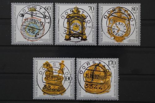 Deutschland (BRD), MiNr. 1631-1635, zentrisch Dorstadt, EST