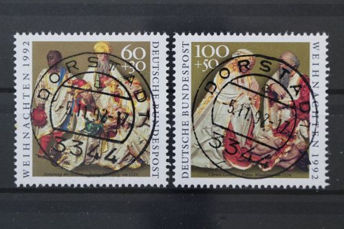 Deutschland (BRD), MiNr. 1639-1640, zentrisch Dorstadt, EST