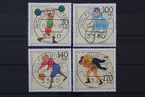 Deutschland (BRD), MiNr. 1499-1502, zentrisch Wolfenbüttel, gestempelt