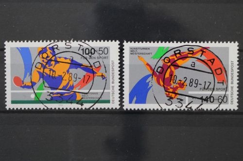 Deutschland (BRD), MiNr. 1408-1409, zentrisch Dorstadt, gestempelt