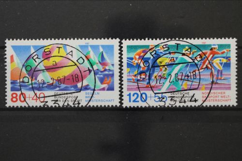 Deutschland (BRD), MiNr. 1310-1311, zentrisch Dorstadt, EST