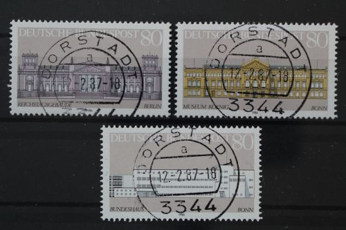 Deutschland (BRD), MiNr. 1287-1289, zentrisch Dorstadt, gestempelt
