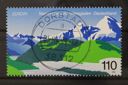 Deutschland (BRD), MiNr. 2046, zentrisch Dorstadt, gestempelt