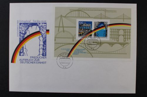 Deutschland, MiNr. Block 22, FDC