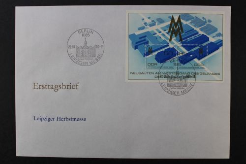 DDR, MiNr. Block 99, FDC