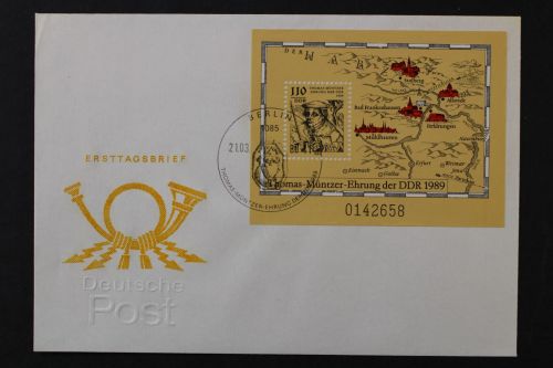 DDR, MiNr. Block 97, FDC
