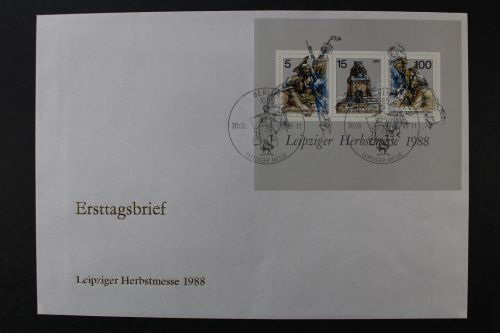 DDR, MiNr. Block 95, FDC