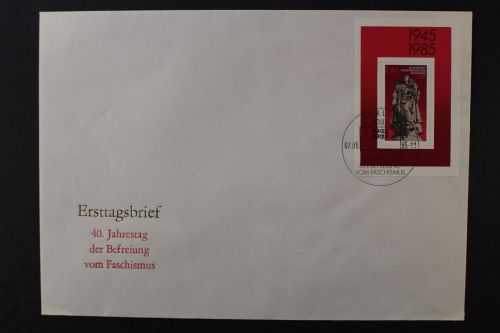 DDR, MiNr. Block 82, FDC