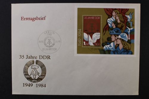 DDR, MiNr. Block 79, FDC