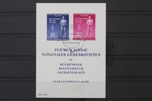 DDR, MiNr. Block 11, gestempelt