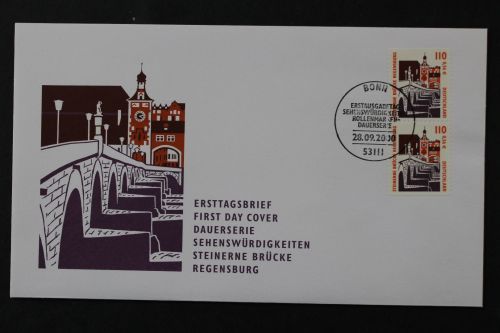 Deutschland (BRD), MiNr. 2140 C/D, FDC