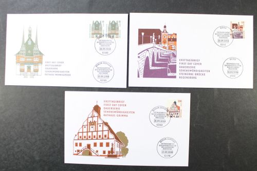 Deutschland (BRD), MiNr. 2139-2141 A, FDC