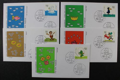 Deutschland (BRD), MiNr. 2055-2059, FDC