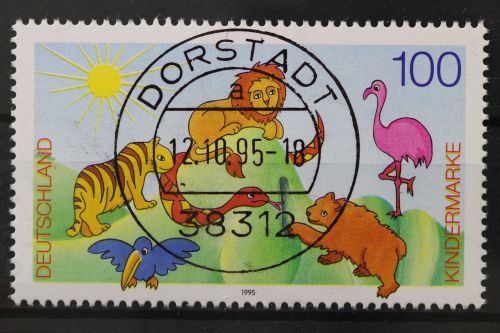 Deutschland (BRD), MiNr. 1825, zentrisch Dorstadt, EST