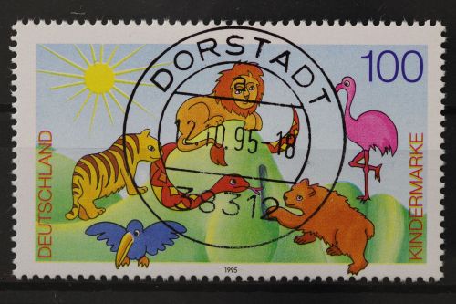 Deutschland (BRD), MiNr. 1825, zentrisch Dorstadt, EST