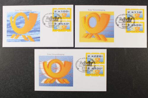 Deutschland (BRD) Automaten, MiNr. 3.2 VS 1, FDC