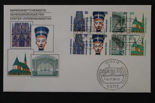 Deutschland (BRD), MiNr. H-Blatt 35, FDC